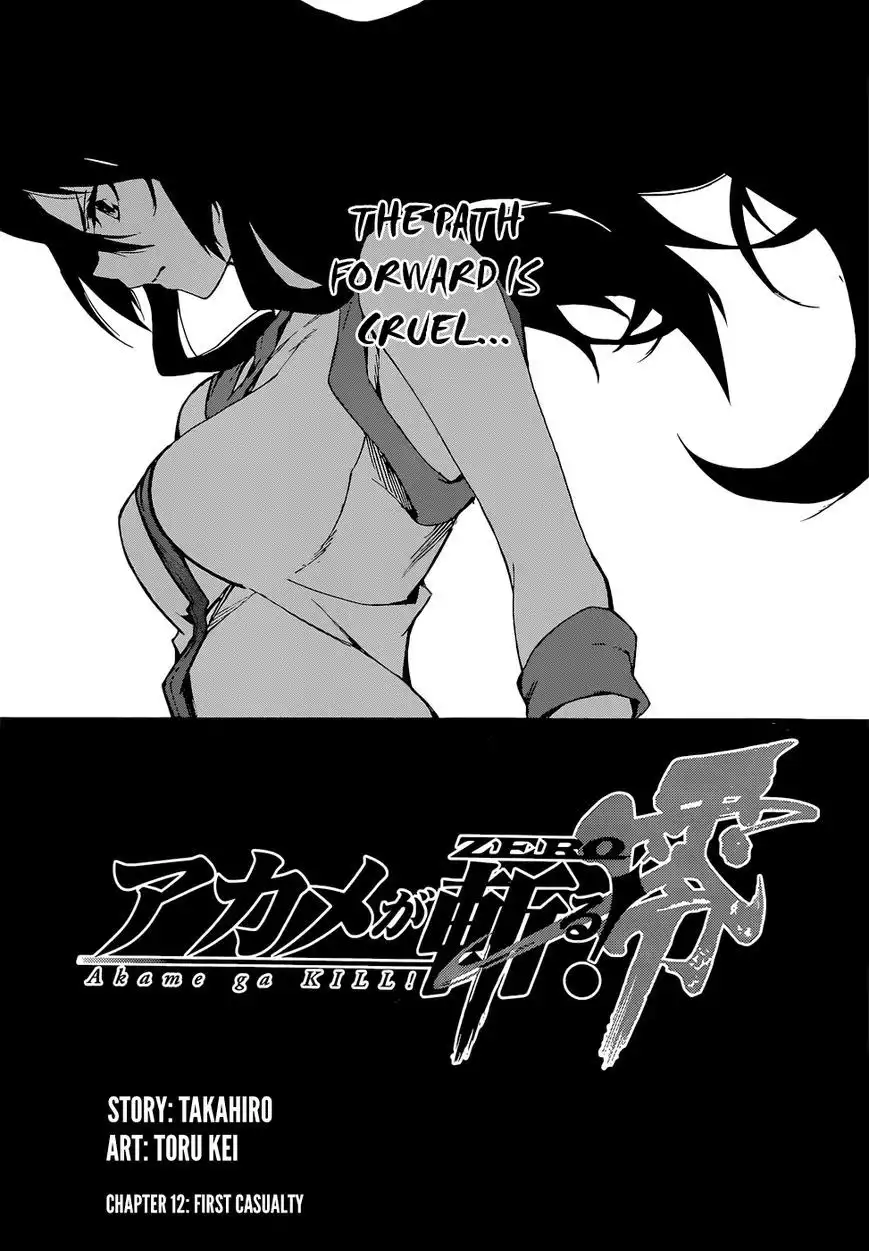 Akame ga Kiru! Zero Chapter 12 1